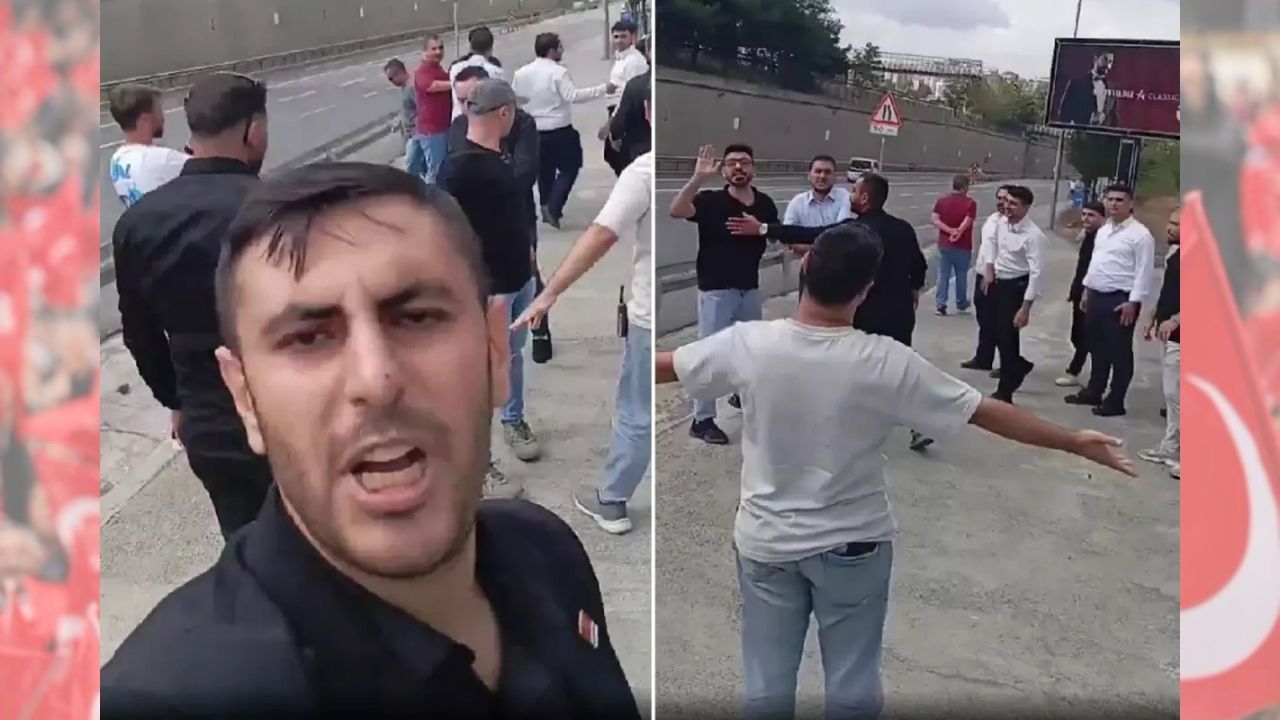 CHP binasında gerginlik;  Kalabalık grubun girişleri, gençler son anda engelledi