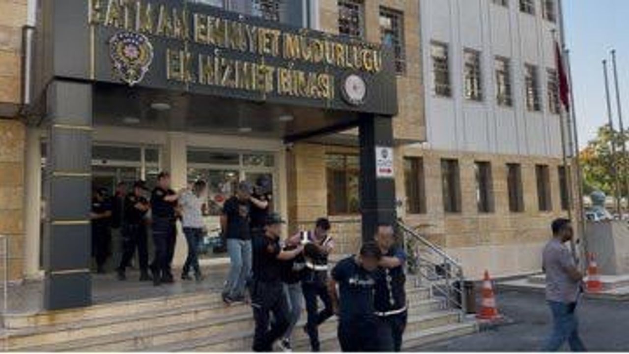 Batman'da "Torbacı Operasyonu": Tutuklamalar var