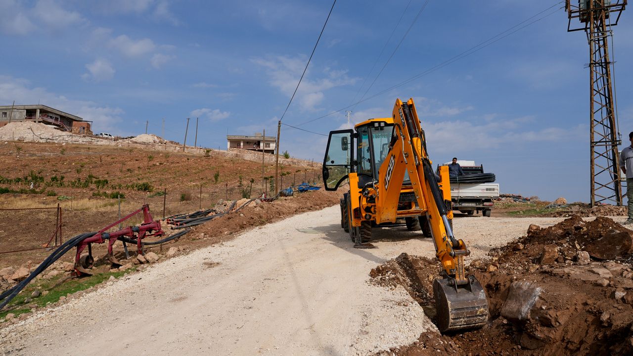 Diyarbakır Çınar Filizören Mahallesi’ne yeni içme suyu hattı