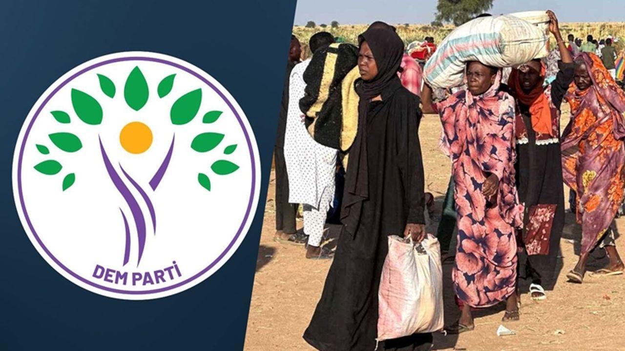 DEM Parti’den Sudan’daki saldırılara sert tepki