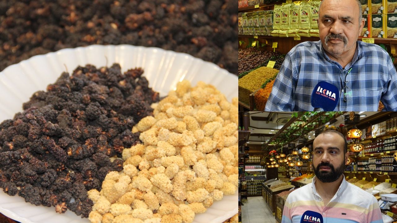 Vitamin ve antioksidan bombası dut kurusu