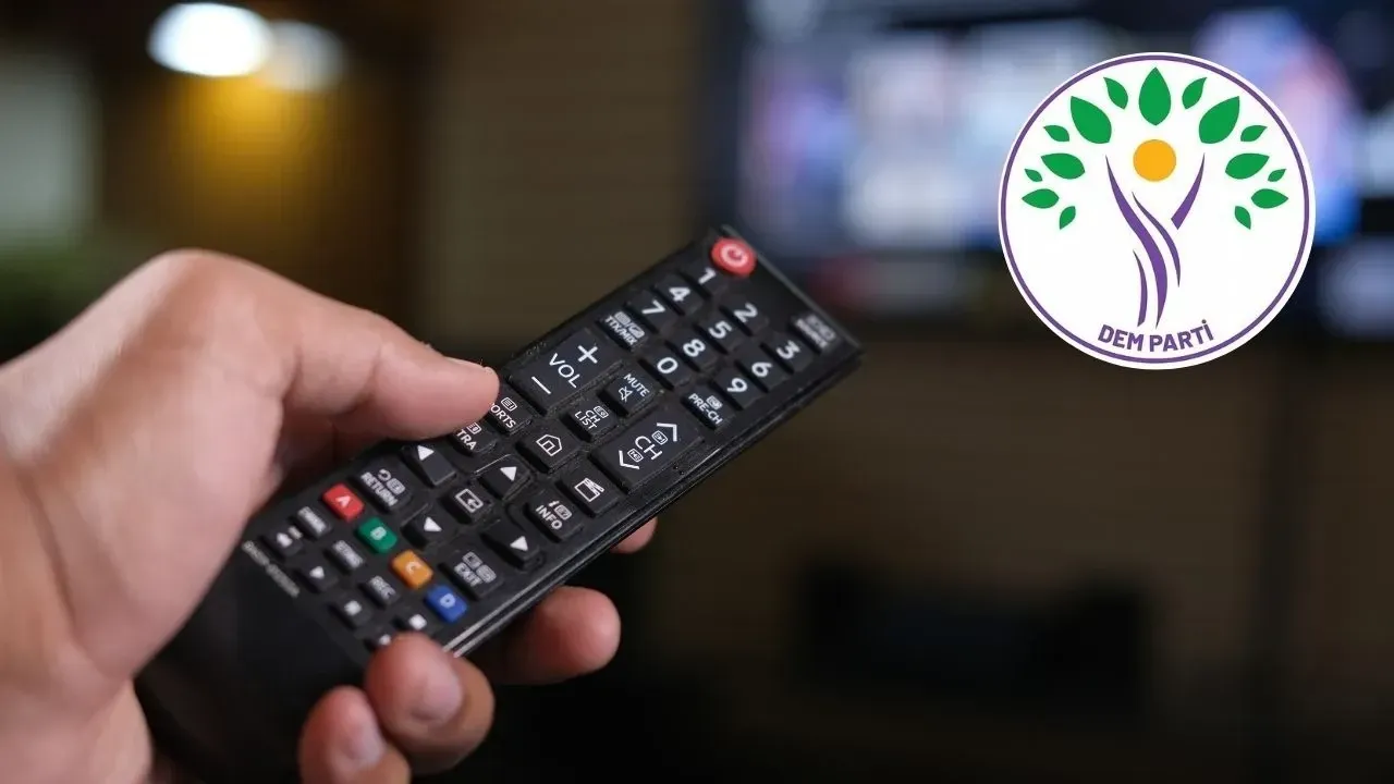 DEM Parti’den TELE1’e kayyum tepkisi