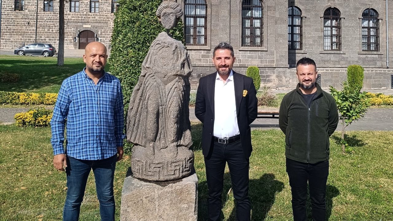Diyarbakır’da zafer Tanrıçası NİKE Heykeli yeniden bütünleşti!