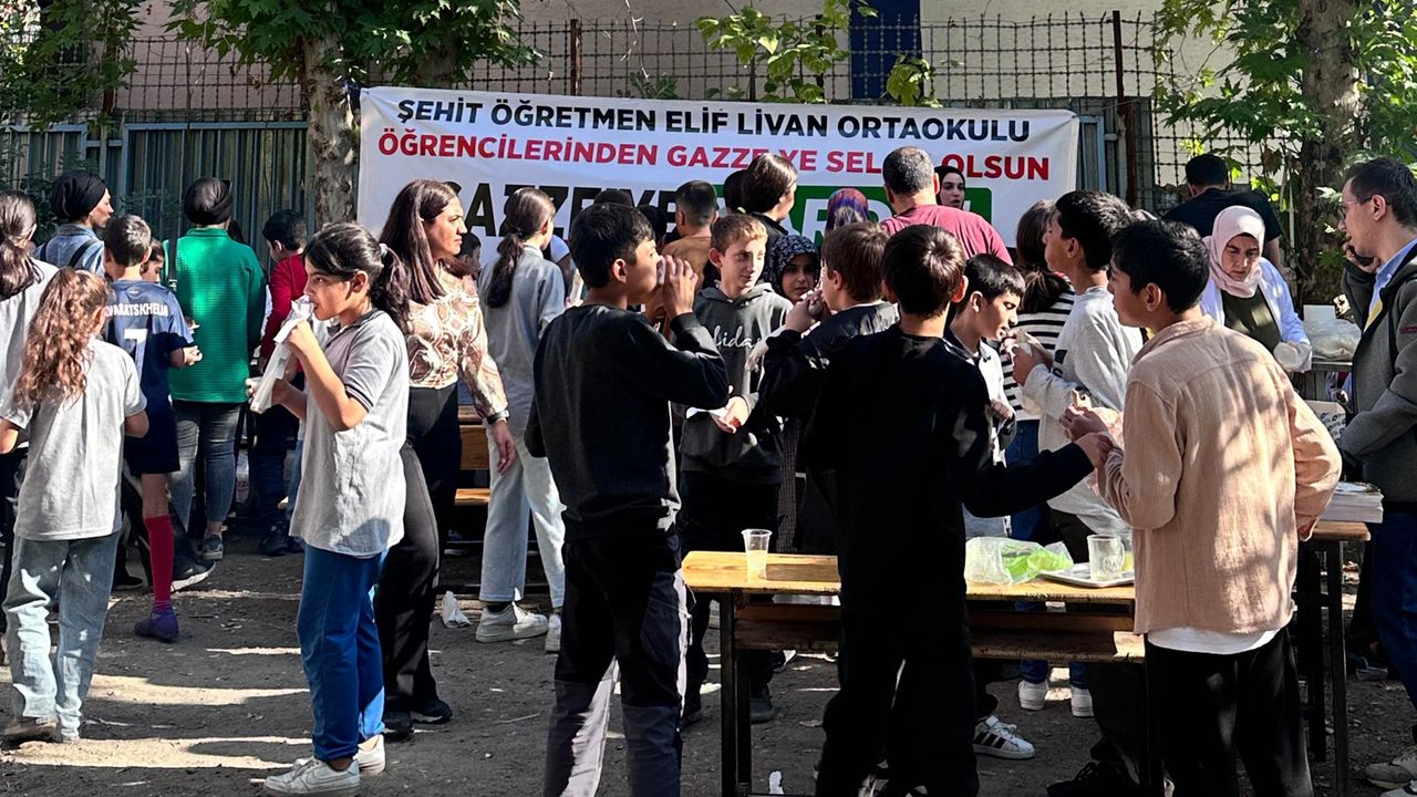 Diyarbakır Gazze için tek yürek