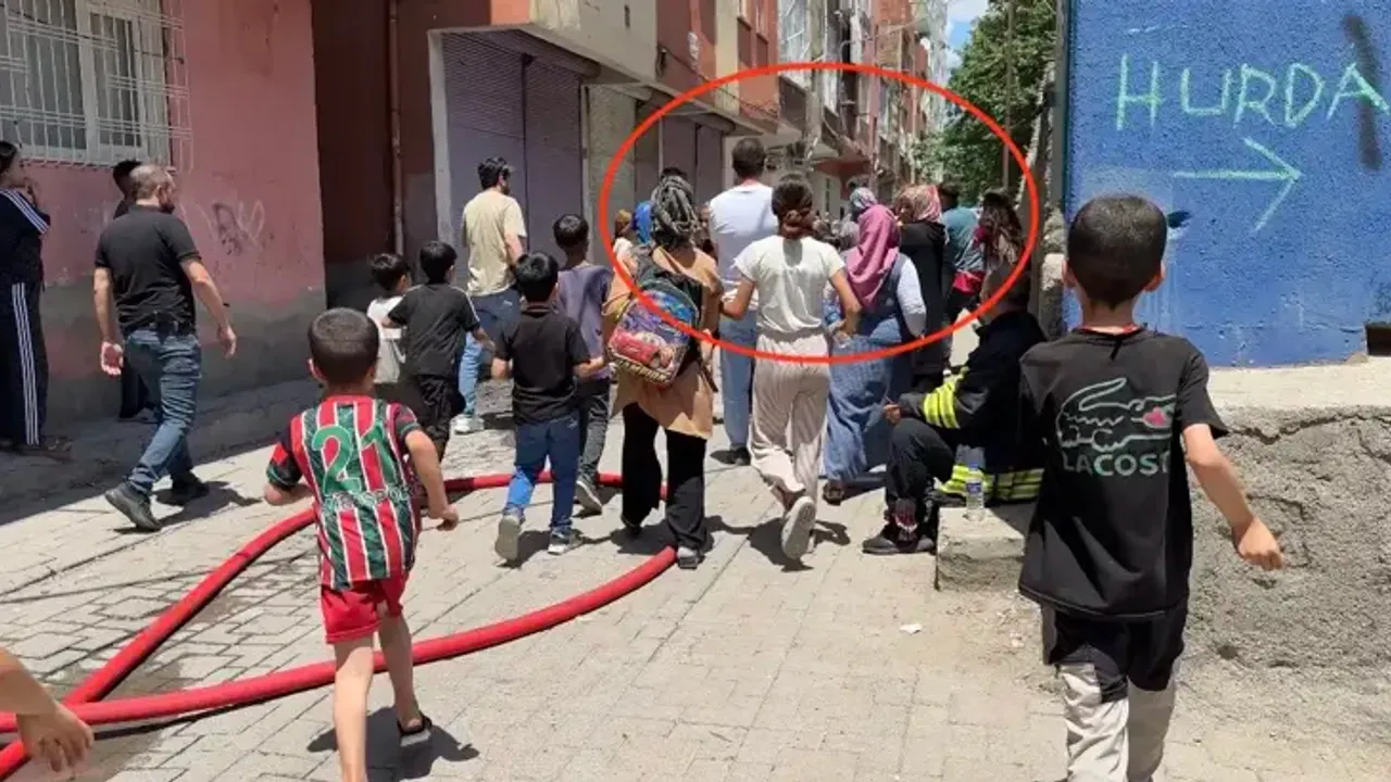 Diyarbakır'da komşular arasında arbede