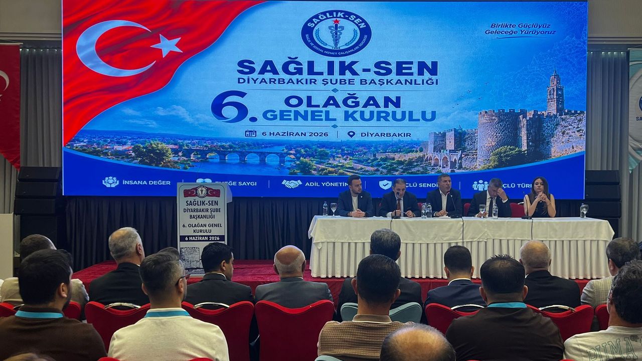 Sağlık-Sen Diyarbakır’da güven tazeledi: Ensarioğlu yeniden başkan
