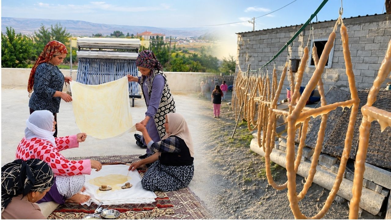 Diyarbakır’da kuşaktan kuşağa aktarılan lezzet: Pestil ve cevizli sucuk
