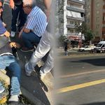 Diyarbakır’da yolun karşısına geçmek isteyen yayaya motosiklet çarptı