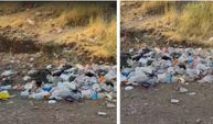 Diyarbakır’da piknik alanının içler acısı hali