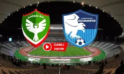 Amedspor-Erzurumspor maçı canlı yayınlanacak mı?