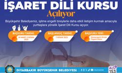 İşaret Dili Kursu Diyarbakır'da başlıyor