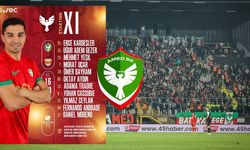 Amedspor-Adanaspor maçının kadrosu belli oldu