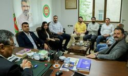 DİSK Dev Sağlık-İş Sendikası’ndan Diyarbakır Barosu'na ziyaret