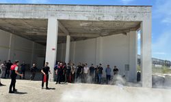 Diyarbakır’da Oto Sanayi Sitesi’nde yangın önleme eğitimi