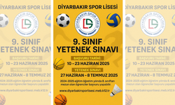 Diyarbakır Spor Lisesi özel yetenekle öğrenci alacak