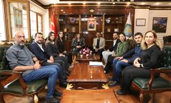 Diyarbakır ‘da içmimarlar Odasından Eş Başkanlara ziyaret