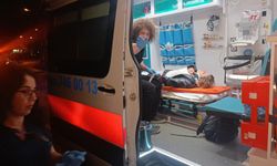 Elektrikli bisiklet devrildi: 1 yaralı