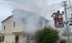 Öfkeli koca bezinle evini yaktı