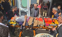 Pancar toplarken ayağını kıran yaşlı adam kurtarıldı