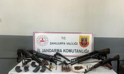 Şanlıurfa’da silah kaçakçılığı operasyonu