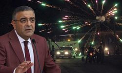 Tanrıkulu, Diyarbakır’da havai fişek kullanımına dikkat çekti
