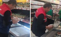Etiketsiz ve tarihi geçmiş tavuk ürünleri raflarda yakalandı