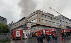 Tekstil fabrikasında yangın paniği