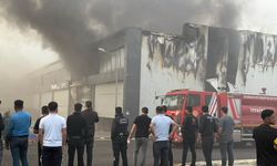Diyarbakır Küçük Sanayi Sitesi’nde korkutan yangın!