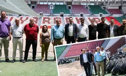 Amedspor’da yeni sezon öncesi stadyum mesaisi