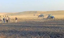 Diyarbakır’da anız yangını 30 dönüm araziyi kül etti