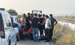 Sulama kanalından cansız bedeni çıktı