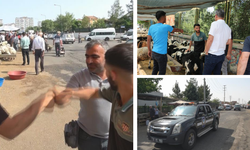 Diyarbakır'da bayramın ikinci gününde kurban pazarlarında yoğunluk