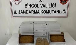 Bingöl'de kenevir ve kaçak tütün ele geçirildi