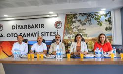 Diyarbakır’da Eş Başkanlar oto sanayi esnafıyla buluştu