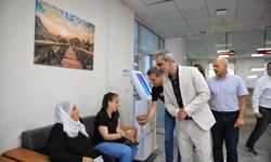 Diyarbakır'da Eş başkan  Dündar'dan , bayramda çalışan personellere ziyaret