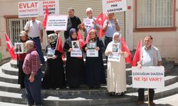 Diyarbakır’da evlat nöbetine yeni bir aile daha katıldı