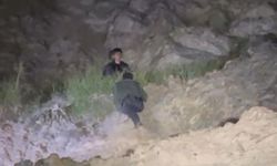 Hayvan otlatan çocuk kayalıklardan düştü