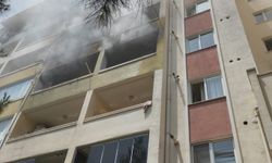 Diyarbakır’da klima patladı, apartman alev aldı