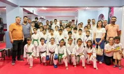 Diyarbakır'da 85 sporcu kuşak atlamak için yarıştı