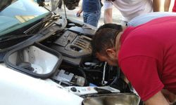 Batman'da otomobilde patlama meydana geldi
