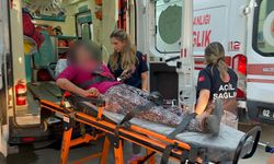 Yaşlı kadına taşlı saldırı