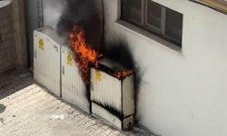 Trafo yangını büyümeden söndürüldü