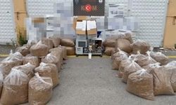 Kütahya'da kaçak tütün operasyonu