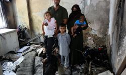 5 kişilik aile uykudayken evleri ateşe verildi