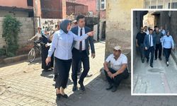 Bağlar Kaymakamı Muradiye Mahallesinde incelemelerde bulundu