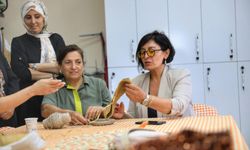 Diyarbakır’da kadın kursiyerlere destek ziyareti