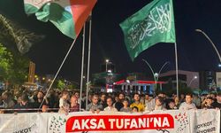 İsrail'in saldırıları Diyarbakır'da protesto edildi