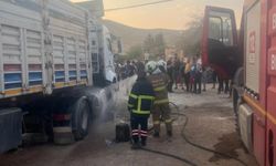 Tırın yakıt deposundaki patlama can aldı