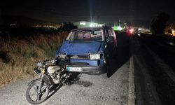 Söke’de minibüs motosiklete çarptı: 3 yaralı
