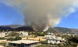 Hatay'da orman yangını 22 saattir kontrol altına alınamıyor